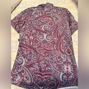 Kerrits IceFil Tech Shortsleeve Paisley Patterned Shirt